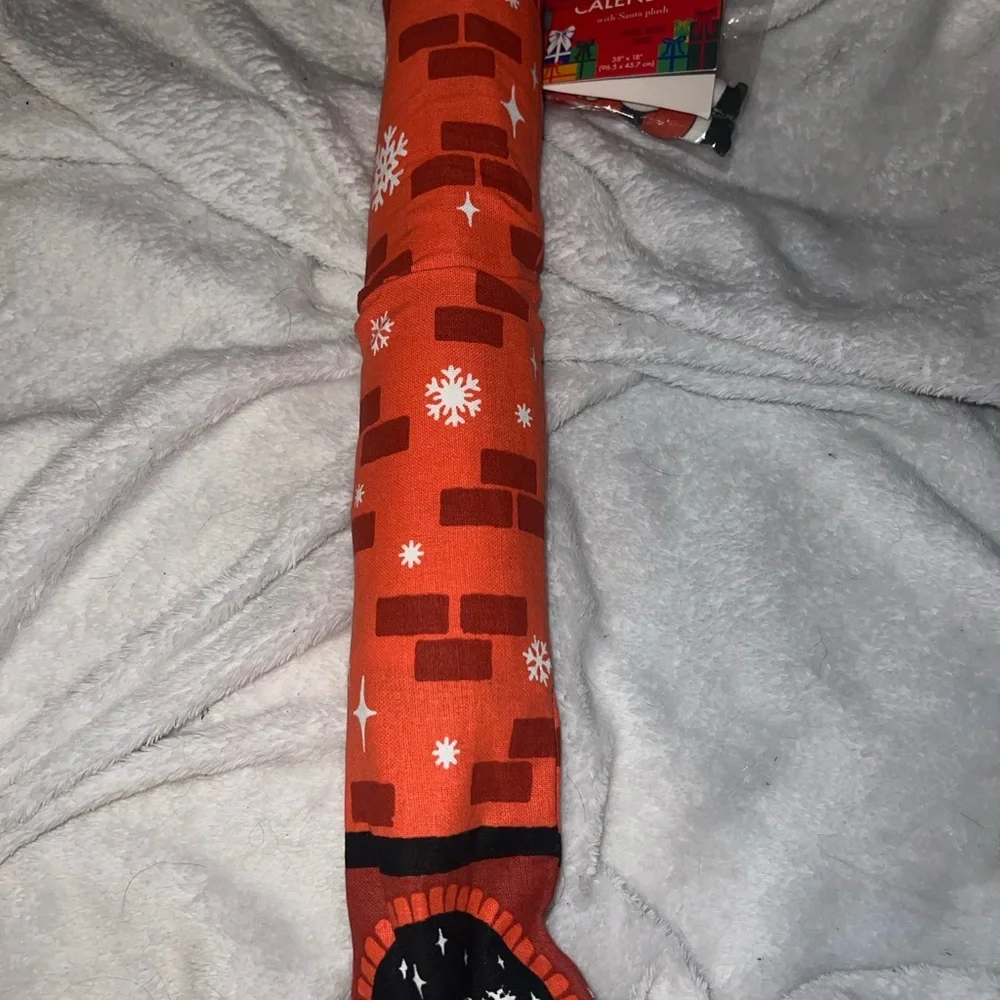 Fabric chimney Christmas ADVENT CALENDER (NEW)